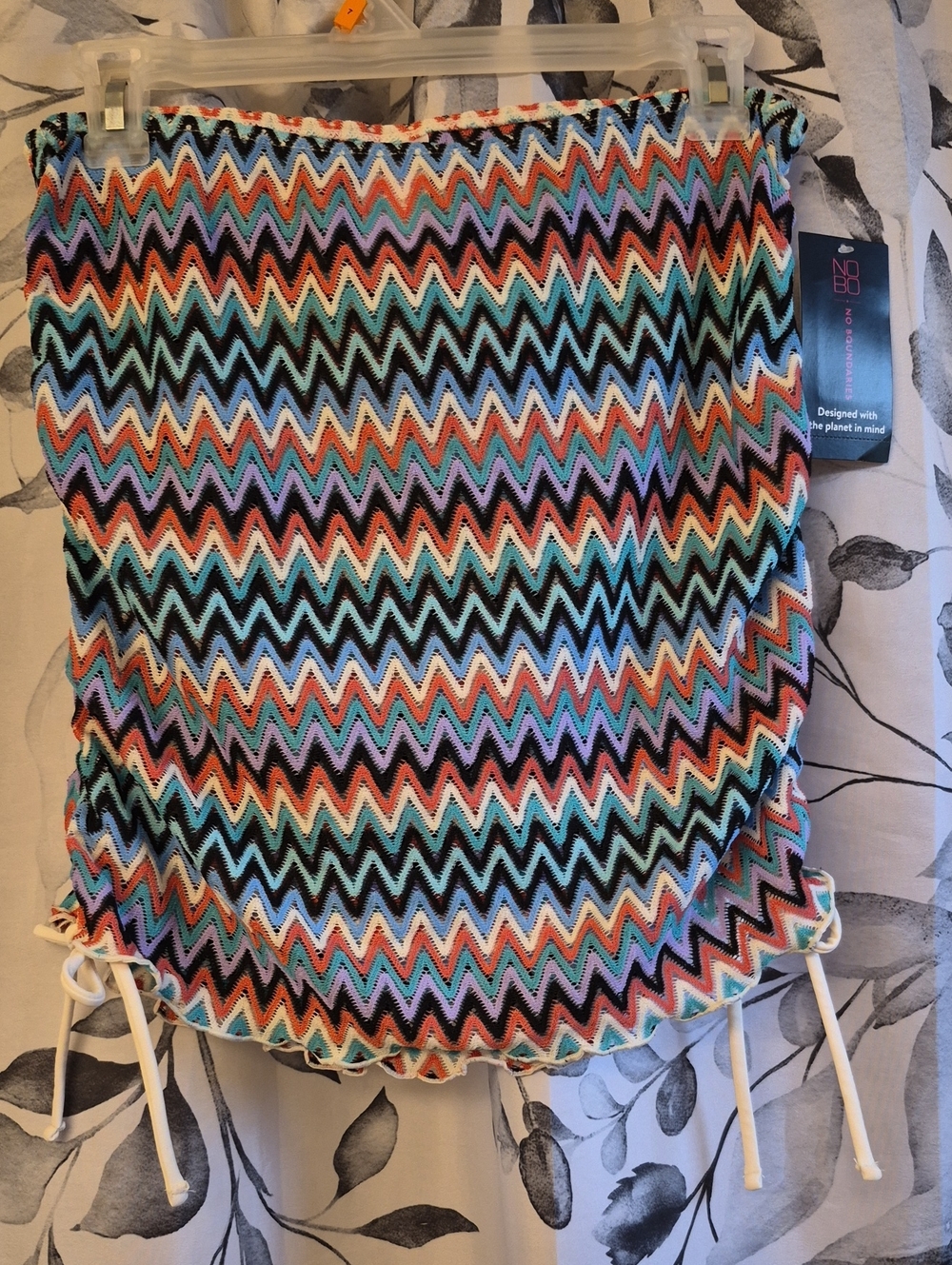 Nwt, Woman's Beach Cover Up Skirt,Size Large